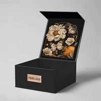 Caja de Regalo y Embalaje para Manualidades, Personalizada, Premium, de Lujo, con Materiales Reciclados, Cierre Magnético y Logotipo