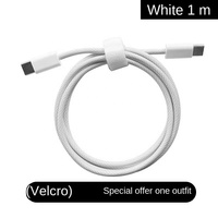 Câble de charge rapide USB-C Type-C PD 60W de haute qualité en nylon de couleur macaron, conducteur en cuivre pur, 1M 2M pour iPhone 16/15