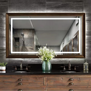 Custom Irregular Shape Professional <b>Bathroom</b> Cabinets <b>Mirror</b> <b>LED</b> <b>Lighting</b> Smart <b>Bathroom</b> Hotel Art <b>Mirror</b> Wall <b>Led</b> <b>Mirror</b> - Product Image 5