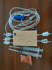 Kit de Práctica de Venopunción para Enfermeras y Estudiantes de Medicina, Piel Simulada, Set de Entrenamiento para Extracción de <span class=keywords><strong>Sangre</strong></span>, Maniquí de PVC, Tubo en Y para Infusión - Product Image 2