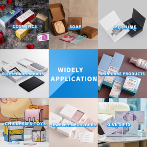 Sản phẩm mới là một hộp giấy cửa sổ trong suốt gấp cho kẹo, bánh quy và bánh ngọt, có cửa sổ nhựa <span class=keywords><strong>PVC</strong></span> trong suốt - Product Image 6