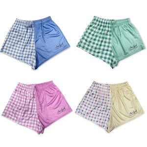 <span class=keywords><strong>Shorts</strong></span> de football australien personnalisé<span class=keywords><strong>s</strong></span> pour hommes et femmes, à carreaux, pour la chasse, la pêche, l'entraînement, la ferme, <span class=keywords><strong>shorts</strong></span> australiens de 5 pouces en patchwork - Product Image 3