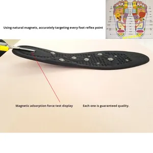 Semelles Magnétiques à Vente Chaude Transfrontalière avec Tissu EVA+BK Unisexe Améliore le Sommeil et le Massage des Pieds Vente Directe d'Usine - Product Image 3