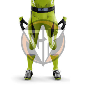 Gants de football américain de qualité supérieure 100% personnalisables avec votre propre logo, uniforme de football américain imprimé sur mesure - Product Image 5