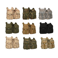 Sac à dos tactique Molle unisexe de grande taille pour 3 jours, randonnée, trekking, motif camouflage, fermeture éclair, grande capacité, polyester, antivol