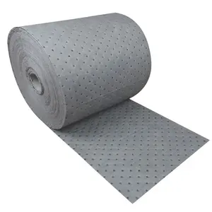 PP Oil Absorbent Pad Good Ideal Universal Absorbent Rolls For Environment