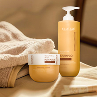 Masque capillaire à la kératine, à l'eau de riz et au miel, pour le marché africain |   Après-shampoing sans parabène |   Marque privée disponible