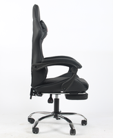YOUGE Executive Racing Gamer Chair Minimaliste Design Moderne Haute Qualité Cuir Durable Rotatif Métal Synthétique Maison/Bureau