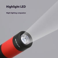Mini clé lumière créative USB charge torche en plastique étanche lumière forte lampe de poche de plongée lumière de poche