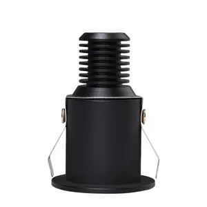 מנורת אלומיניום מודרנית בסגנון אירופאי 3W LED בגודל אצבע מנורת IP20 דירוג פנסים