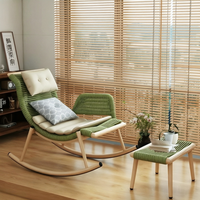 Fauteuil à bascule inclinable en rotin avec structure métallique, design minimaliste moderne, multifonctionnel, garantie 10 ans, chaise de balcon extérieure