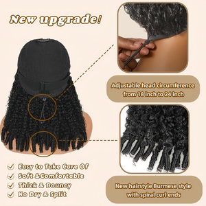 <span class=keywords><strong>Perruque</strong></span> bouclée birmane en cheveux humains, <span class=keywords><strong>perruque</strong></span> en U améliorée avec cordon de serrage, sans colle, forme en V, <span class=keywords><strong>perruque</strong></span> complète à clipser, <span class=keywords><strong>demi</strong></span>-<span class=keywords><strong>perruque</strong></span> - Product Image 3