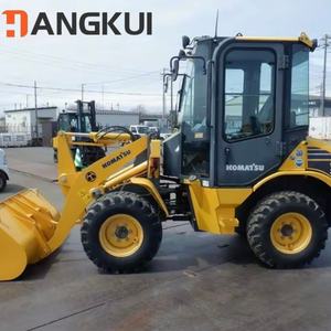 Minicargadora de Ruedas Usada Komatsu WA30 de Japón, Cargadora Frontal Pequeña Original para Construcción y Agricultura, Precio Económico - Product Image 4