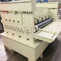 Niveleuse de ligne à découpe sur mesure, largeur 1300 mm, haute précision, 15 rouleaux, pour tôles d'aluminium