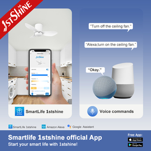 พัดลมเพดานขนาดใหญ่ 1stshine 36 นิ้ว ใบพัด ABS คุณภาพสูง รับประกันคุณภาพ ขายส่ง ระดับพรีเมียม ประสิทธิภาพสูง ดีไซน์หรูหรา พร้อมไฟ LED - Product Image 6