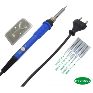 Deko — pistolet d'alimentation <span class=keywords><strong>automatique</strong></span> de soudure 60W, <span class=keywords><strong>fer</strong></span> à <span class=keywords><strong>souder</strong></span> électrique avec support de soudage - Product Image 6