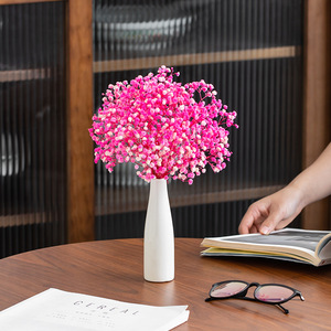 Wholesale Nordic Style <b>Small</b> Size Ceramic <b>Vase</b> for Living Room Entryway Desktop Dried Flower Display Decoration - Product Image 1