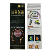 Cep telefonu Anti radyasyon koruması için EMF Fusion Excel anti-radyasyon kuantum kalkanı Sticker cep telefonu çıkartması