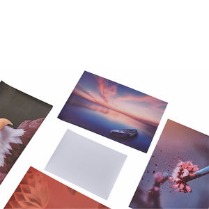 ฟิล์มเคลือบโฮโลแกรมสีเหลืองมันวาวแผ่นฟิล์มโฮโลแกรมใสเคลือบเย็น - Product Image 6