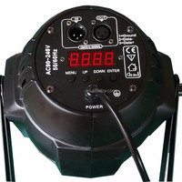 Светодиодный PAR-прожектор AOPU Super Bright 18x18W RGBWA UV 6-в-1 для помещений, DMX, для сцены и свадебного декора