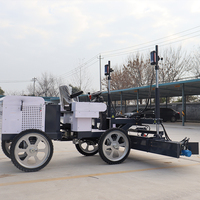Machine à niveler le béton intelligente de nouvelle génération à 4 roues motrices avec caméra de recul