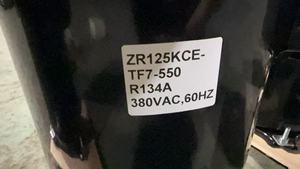Compresor Scroll HVAC ZR125KCE-TF7-550 para Refrigeración y Aire Acondicionado - Product Image 4