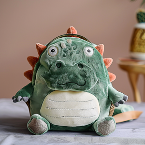 Zainetti in flanella personalizzati 3D a forma <span class=keywords><strong>di</strong></span> animali dei cartoni animati, portachiavi, borse per bambine 2-4 anni, regalo <span class=keywords><strong>di</strong></span> Natale per l'asilo, in cotone - Product Image 6