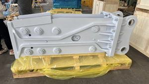 مطرقة هيدروليكية YLF مع محرك للحفارات بوزن 20 طن، كسارة صخور من النوع العلوي، مصنع في فوجيان الصين، ضمان لمدة سنة واحدة - Product Image 3