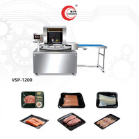 Machine d'emballage sous vide rotative pour steak, viande crue et fruits de mer, machine d'emballage sous vide pour aliments, machine d'emballage sous vide pour aliments