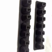 Manchon de protection en caoutchouc anti-poussière à 7 sections pour bras de pompe à béton HBC, nouvelle poignée de commande à joystick étanche pour machine de pulvérisation humide