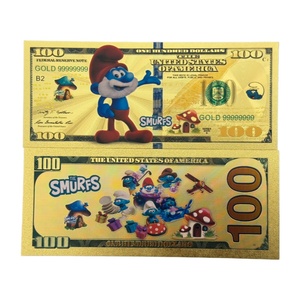 Billet de banque Smurfette Anime Papa 2026 America pour collection de fans - Product Image 2