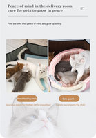 Haute qualité grand hiver chaud chien chenil intérieur extérieur lit pour animaux de compagnie pratique maison tente pour chiens