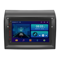 Système GPS avec écran tactile de 7 pouces, Bluetooth, WiFi, autoradio GPS Android 2Din pour FIAT Ducato, lecteur multimédia pour appuie-tête de voiture