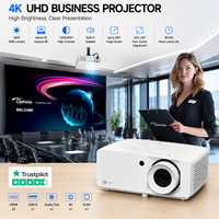 Proyector Láser 4K UHD Optoma JEV9012 de 4500 Lúmenes con Conectividad y Emparejamiento Fácil para Reuniones Gubernamentales