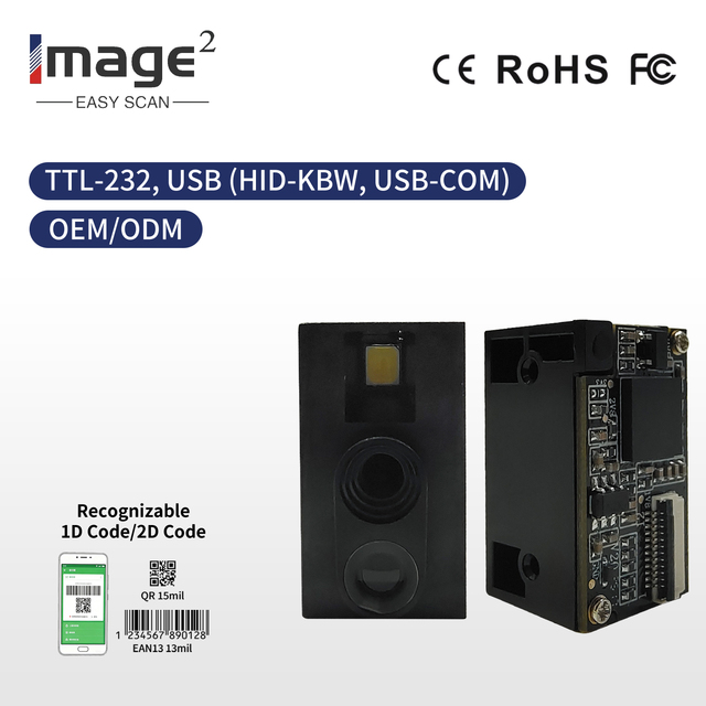 M630 High Quality OEM Barcode Scan Module Engine QR Code Reader with Wide Scan Viewing Angle USB Interface in Stock