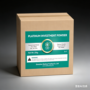 Polvo de Inversión <span class=keywords><strong>en</strong></span> Joyería Económica A-1 Wanfuyi para <span class=keywords><strong>Platino</strong></span> <span class=keywords><strong>y</strong></span> <span class=keywords><strong>Paladio</strong></span>, Hecho <span class=keywords><strong>en</strong></span> China - Product Image 1