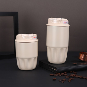 Tùy chỉnh 316 thép không gỉ cách nhiệt phích xe Cup xách tay đôi tường chân không cà phê du lịch cốc cốc với nắp - Product Image 5