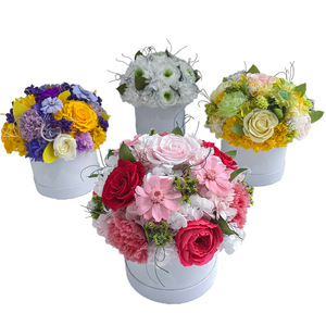 ของขวัญวันวาเลนไทน์ ดอกกุหลาบนิรันดร์ ช่อดอกไม้ทรงเห็ดในกระเช้า พร้อมตกแต่งสวนลึกลับ - Product Image 4