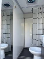 Remorque Sanitaire Portable de Luxe pour Camping-Car, Toilettes et Douche Mobiles, Salle de Bain Extérieure Portable