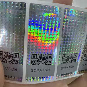 Bolsas de Maquillaje con Holograma Personalizado, Etiqueta Adhesiva Numerada con Logotipo Holográfico 3D Anti-Robo para Tarjetas de Identificación Universitarias - Product Image 4