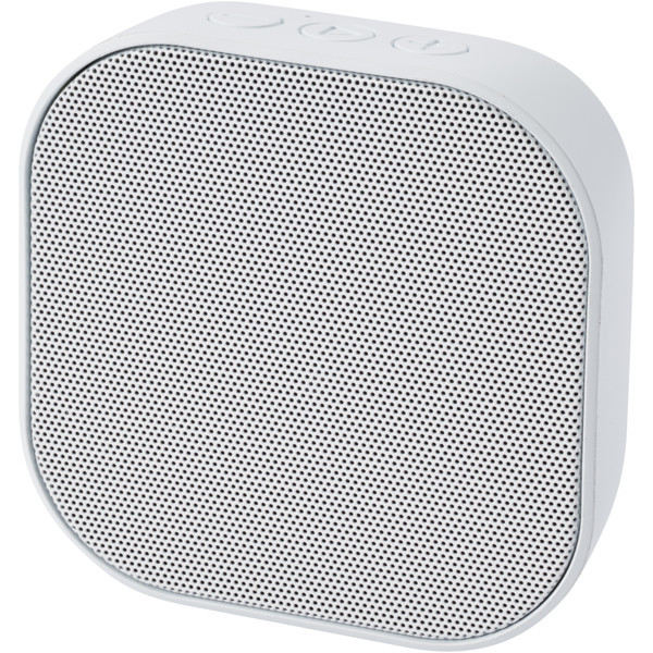 Waterproof Mini Bluetooth® 2.0 Speaker LED Microphone AC Power Source 3W Outdoor Active Speaker Recycled Plastic Stark RCS
