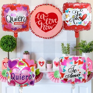 <span class=keywords><strong>Felice</strong></span> festa della mamma palloncini in alluminio spagnolo Te Amo Mam san valentino forniture per decorazione per festa di compleanno per bambini - Product Image 3