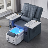 Nouveauté - Équipement de salon de beauté de haute qualité - Chaise de pédicure verte - Massage électrique - Spa pour les pieds - Chaise de manucure pour salon de manucure