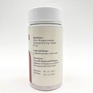 विटामिन ई प्रीमियम स्वास्थ्य पूरक के साथ प्राकृतिक कोएंजाइम Q10 - Product Image 3