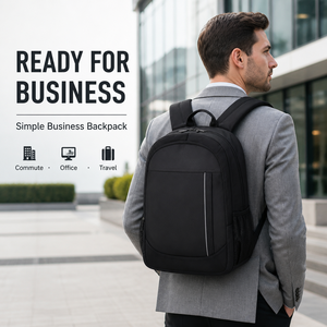 Wasserdichter Laptop-Rucksack mit individuellem Logo für Herren, Alltagsgebrauch, lässig, großes Fassungsvermögen, Schultasche für Teenager - Product Image 3