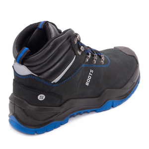 Stivali di Sicurezza Impermeabili in Pelle Nabuk con Punta Composita, <span class=keywords><strong>Scarpe</strong></span> da Lavoro Antiforatura Leggere con Suola MD <span class=keywords><strong>per</strong></span> Uso Industriale - Product Image 4