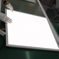 Panneau lumineux LED commercial de haute qualité, bureau, usine, rétroéclairé, diffuseur PS, encastré, mince, panneau lumineux LED plat, 20W 40W CRI90 IP44