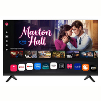 Téléviseur intelligent 4K UHD de 75 pouces, Dolby Atmos HDR10 WiFi, écran sans cadre, grand écran, home cinéma, télévision de jeu, fabrication OEM, logo personnalisé