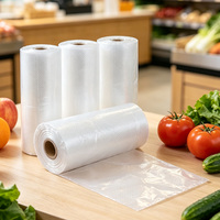 Fabrikantprijs Op Maat Gemaakte Fruit Plastic Zakken Rol Zak Verpakking voor Fruit Voedselverpakking Folie Rol Plastic Groente Zak