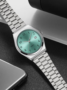 นาฬิกาข้อมือควอตซ์คุณภาพสู<span class=keywords><strong>ง</strong></span>สำหรับผู้ชาย รุ่น Tomi Luckyfox New L107 ดีไซน์เรียบหรู สไตล์ธุรกิจ สายสแตนเลส แฟชั่นสำหรับสุภาพบุรุษ - Product Image 6